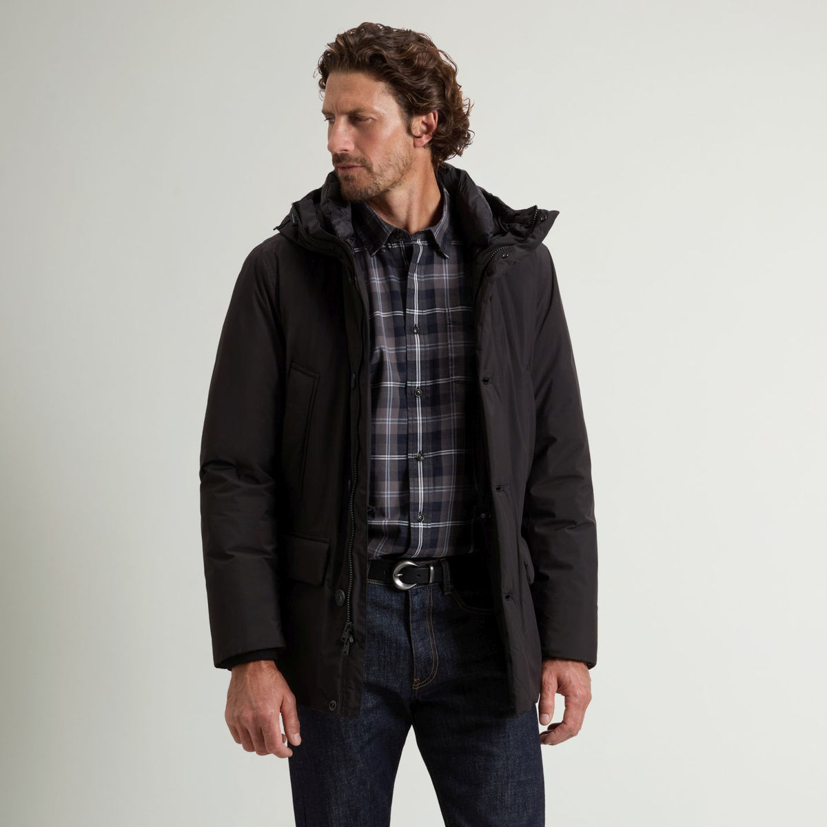 Woolrich Cloud Parka Sort
