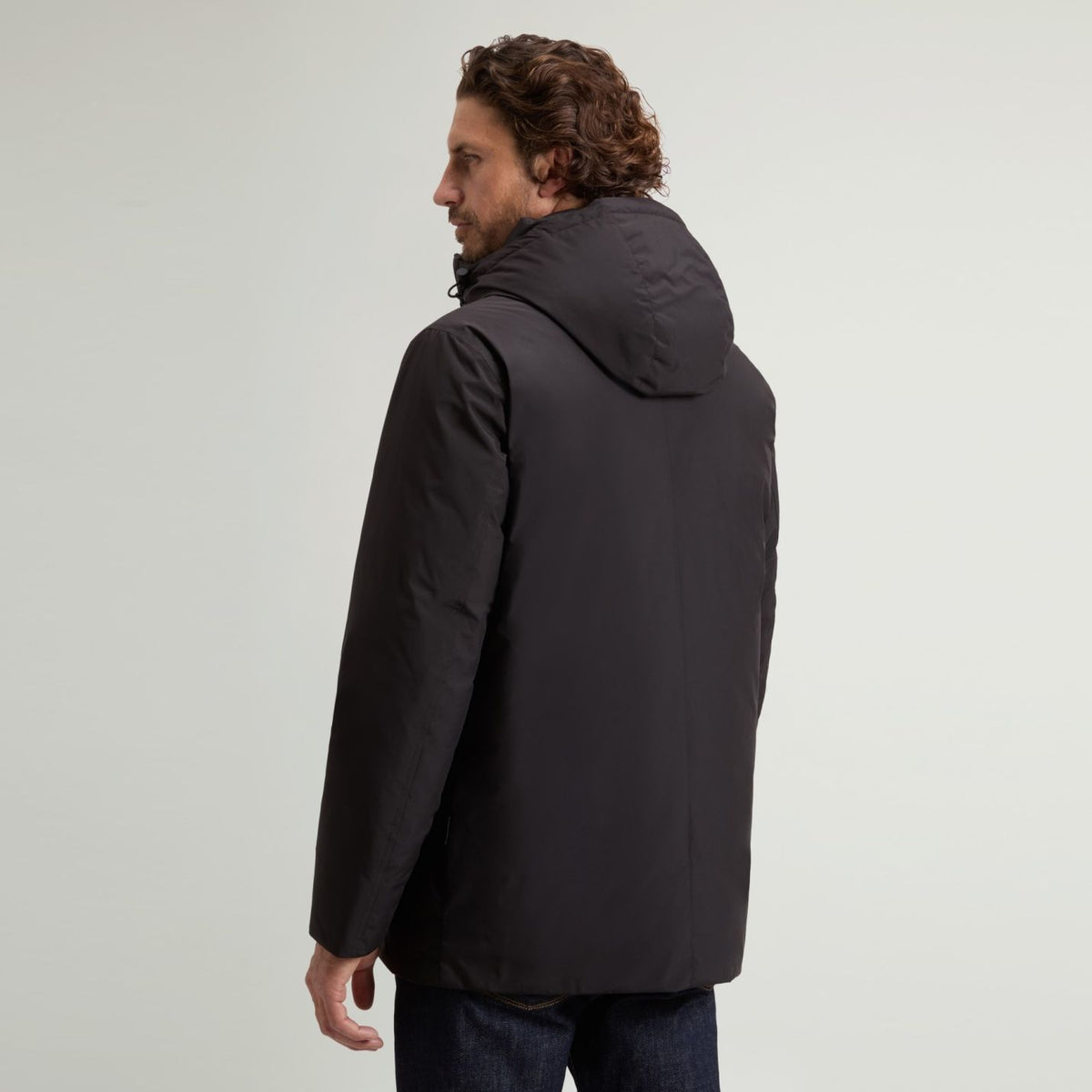 Woolrich Cloud Parka Sort