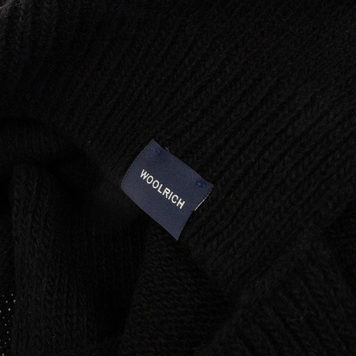 Woolrich Strikket Tørklæde Sort