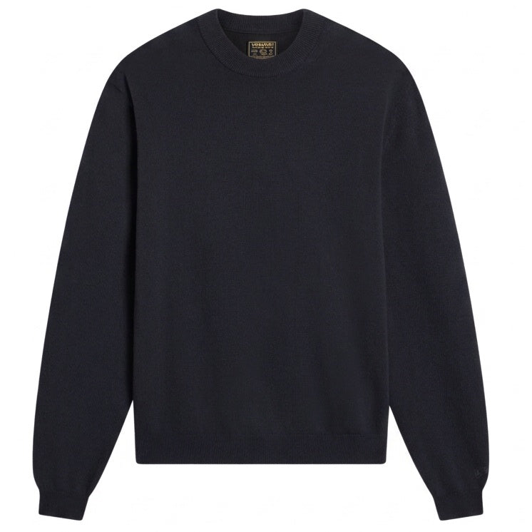 Woolrich lammeuldssweater sort