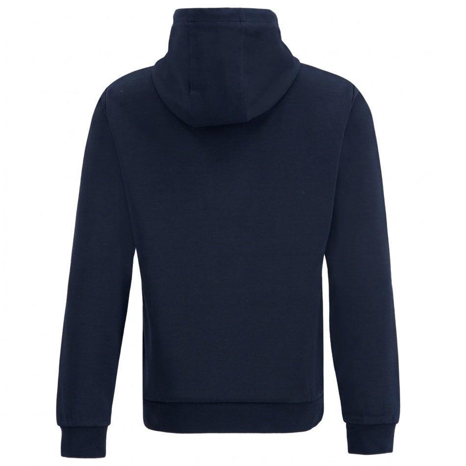 Woolrich Logo Interlock Hættetrøje Navy
