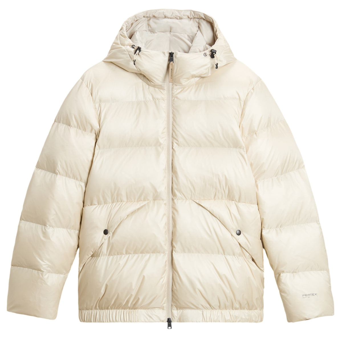 Woolrich Pertex dunjakke beige