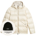 Woolrich Pertex dunjakke beige