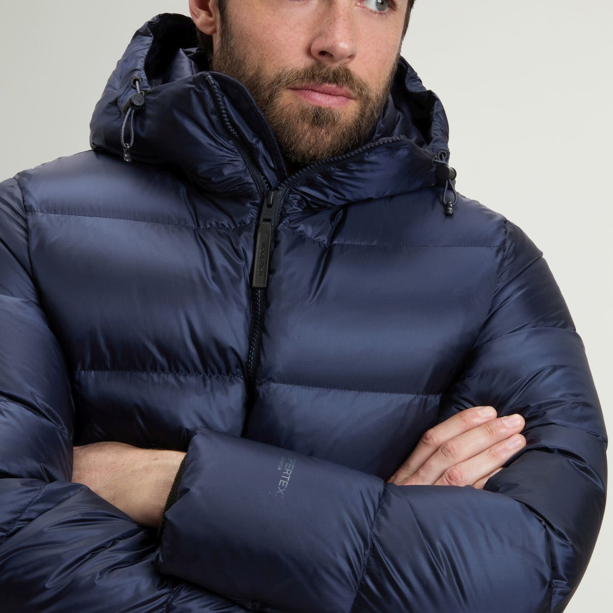 Woolrich Pertex Puffer Marineblå