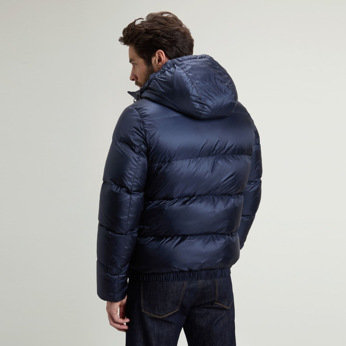 Woolrich Pertex Puffer Marineblå