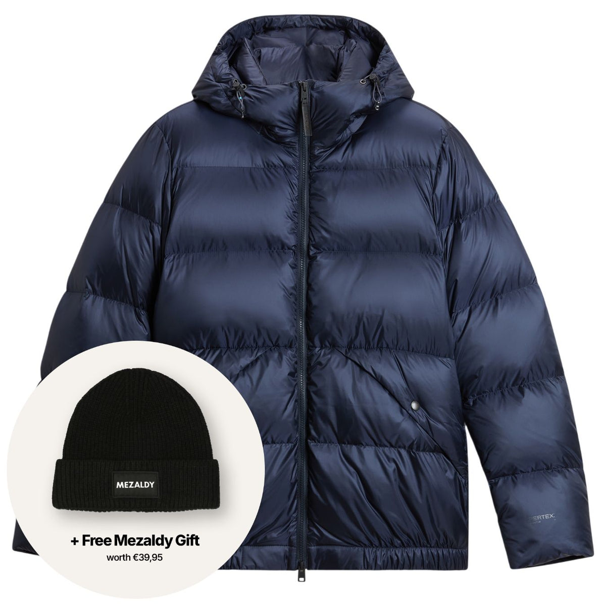 Woolrich Pertex Puffer Marineblå