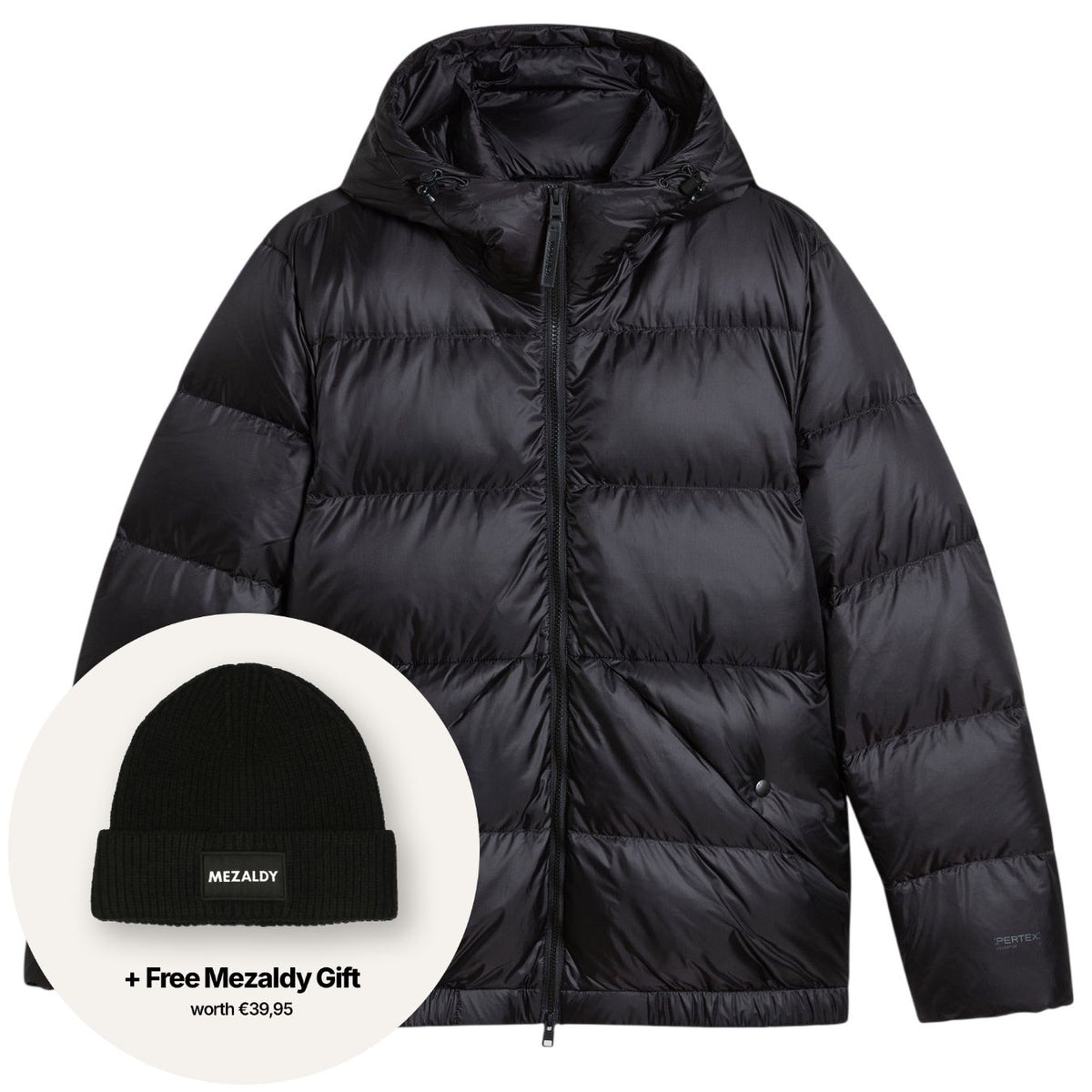 Woolrich Pertex Puffer Sort