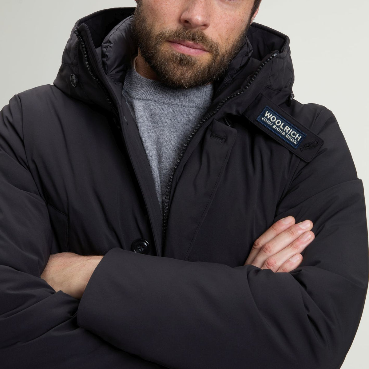 Woolrich Stretch Arctic Parka Sort