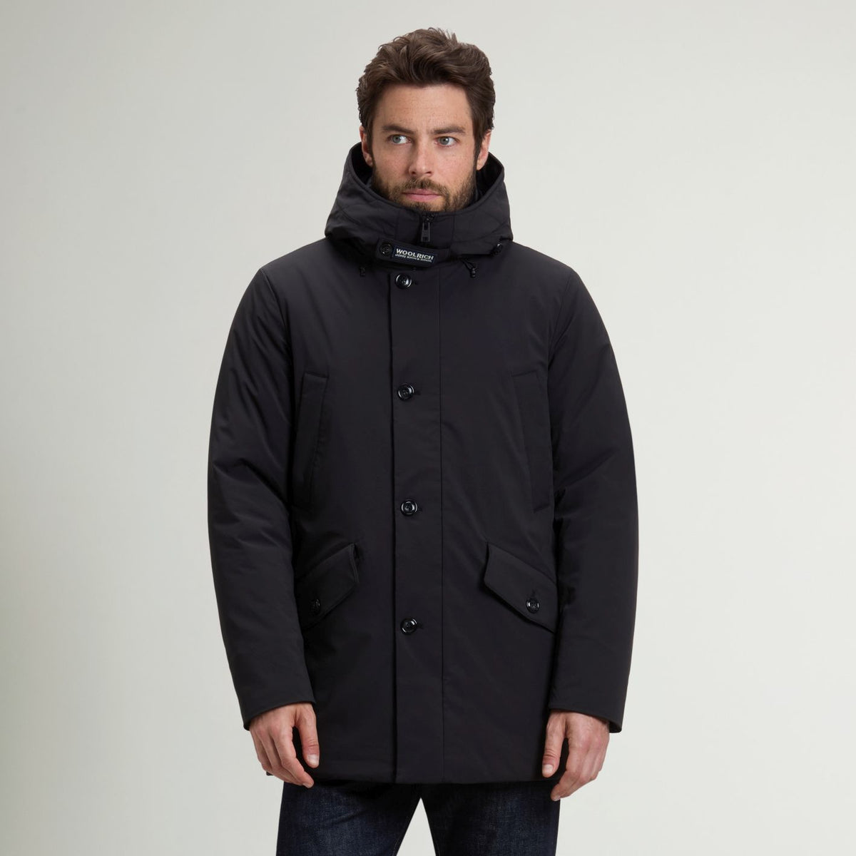 Woolrich Stretch Arctic Parka Sort
