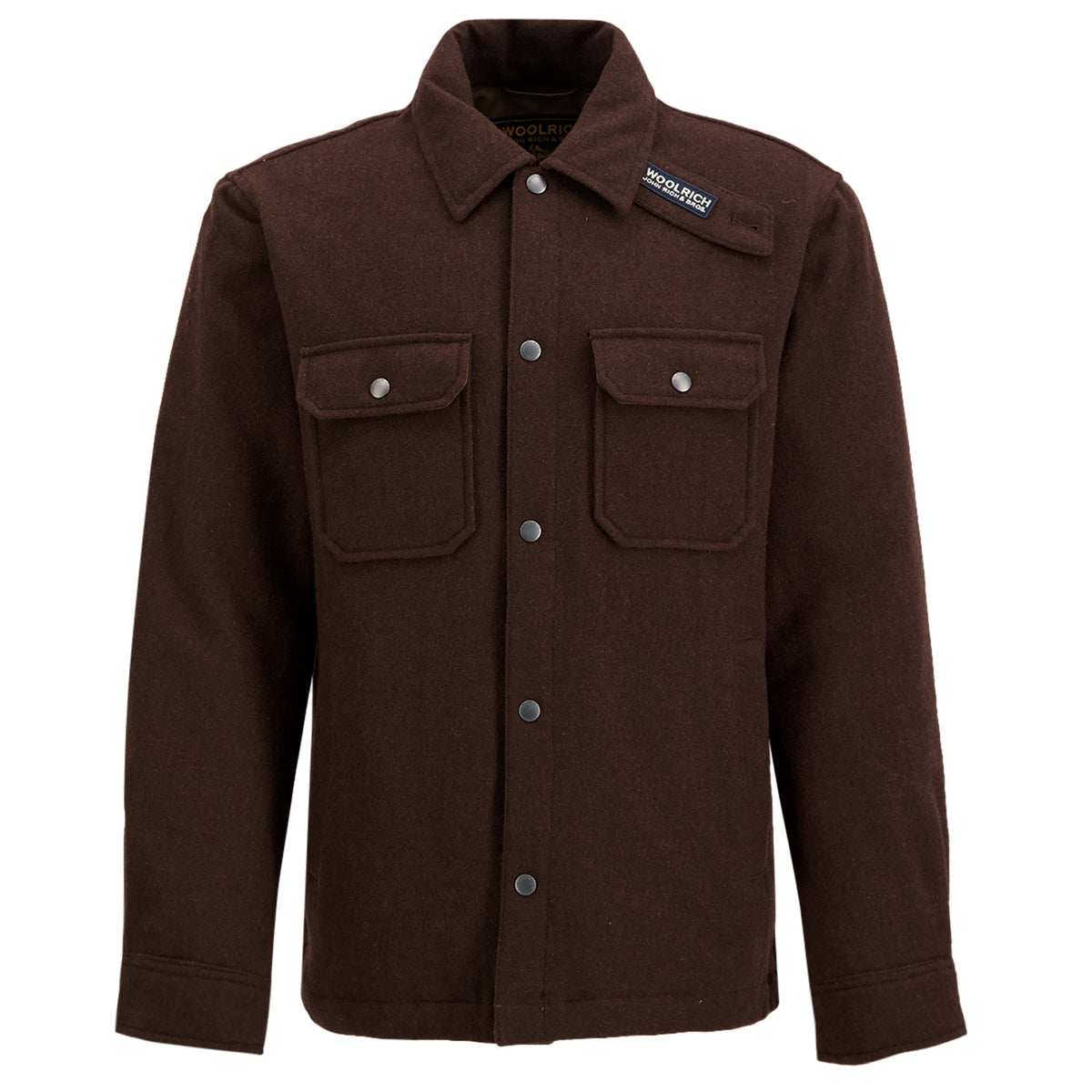 Woolrich Wool Alaskan Overshirt Brun