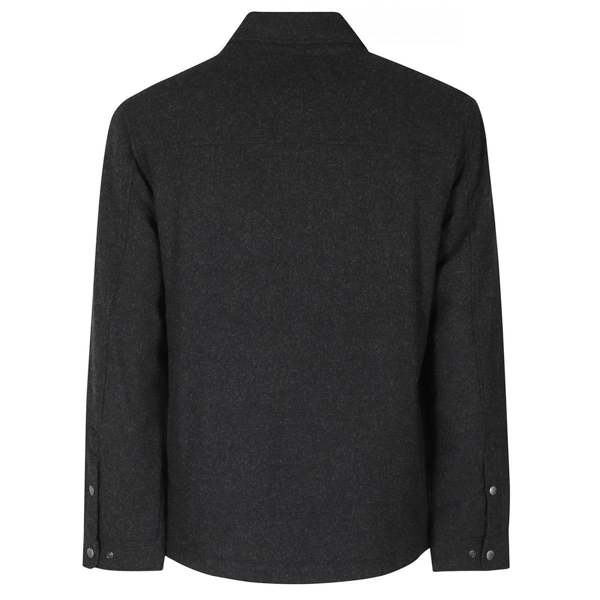 Woolrich Wool Alaskan Overshirt Sort