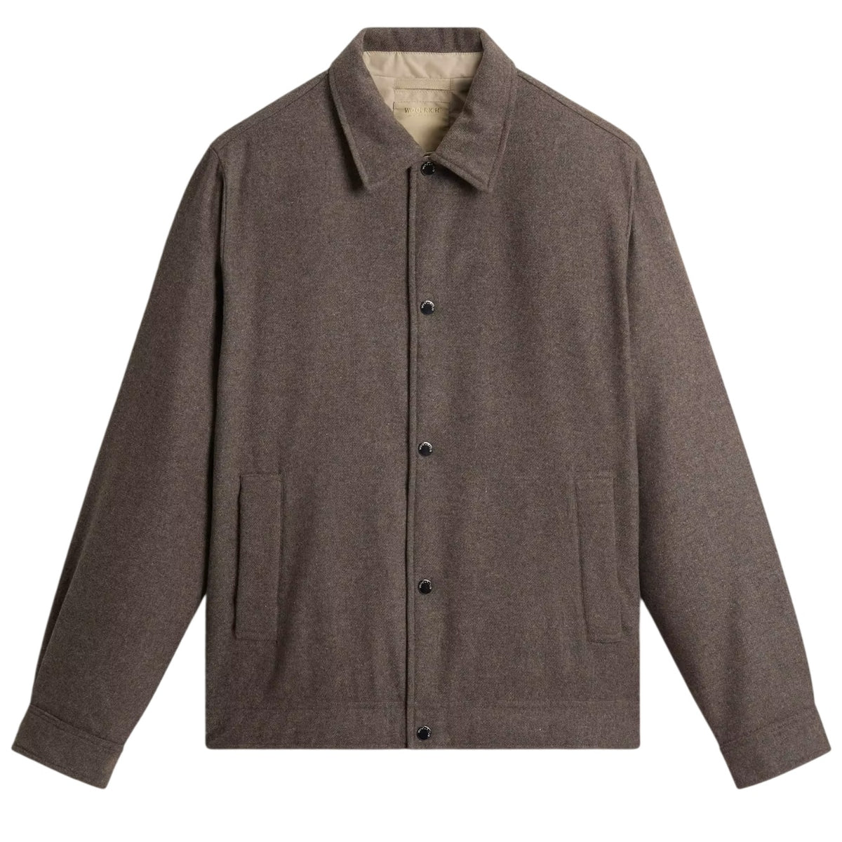 Woolrich Wool Keating Overshirt Brun